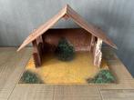 Vintage kerststal, Diversen, Kerst, Ophalen of Verzenden, Gebruikt