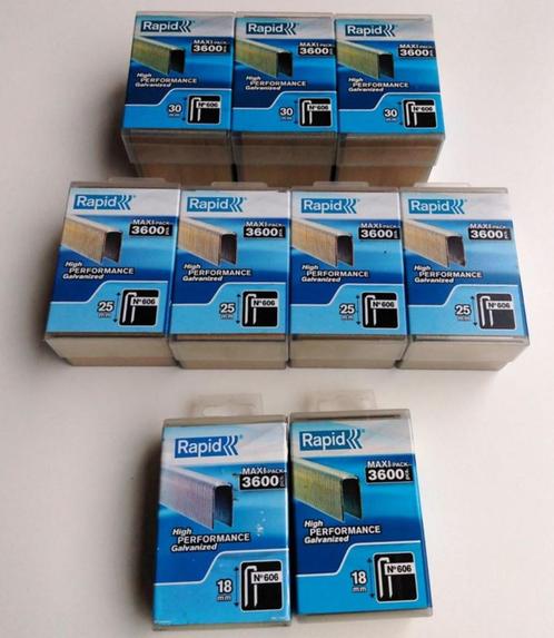 Rapid smalrug nieten type 606 in diverse lengtes, Doe-het-zelf en Bouw, IJzerwaren en Bevestigingsmiddelen, Nieuw, Overige typen