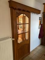 Porte coulissante en chêne massif, Doe-het-zelf en Bouw, Raamkozijnen en Schuifdeuren, Ophalen, Zo goed als nieuw