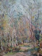 Schilderdoek "Kasteeldreef"  M.VAN DEN BEMPT, Antiek en Kunst, Ophalen