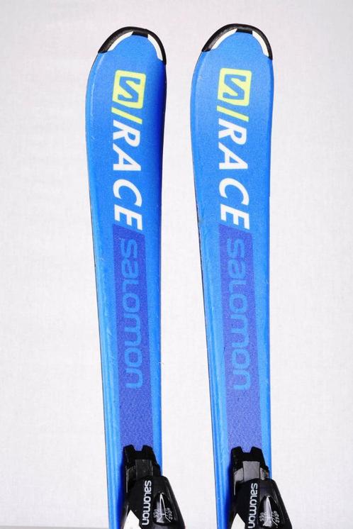110; 120 cm kinder ski's SALOMON S/RACE JR 2020 blue, grip, Sport en Fitness, Skiën en Langlaufen, Gebruikt, Ski's, Ski, Salomon