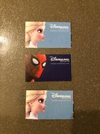 3 places Disney Adulte Enfant 1 jour/2 parcs, Tickets en Kaartjes, Drie personen of meer, Ticket of Toegangskaart