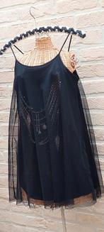 Bloesje (top) maat m, Kleding | Dames, Blouses en Tunieken, Ophalen of Verzenden, Zo goed als nieuw, Maat 38/40 (M), Zwart