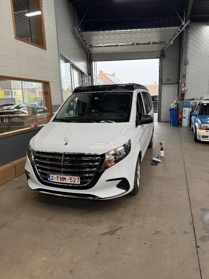 Buscamper white line Mercedes vantour, Caravans en Kamperen, Mobilhomes, Particulier, tot en met 4, Buscamper of Camperbus, Mercedes-Benz