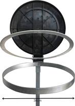 Dubbele vuilniszakhouder met deksel | GRATIS LEVERING, Huis en Inrichting, Woonaccessoires | Prullenbakken, -, Verzenden, -, Nieuw