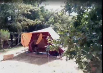 Super mooie Hollandse tent voor 4 personen, Ophalen, Zo goed als nieuw, Tot en met 4