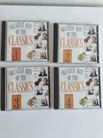 4 CD's: The Greatest Hits of the Classics, Comme neuf, Enlèvement ou Envoi, Classique