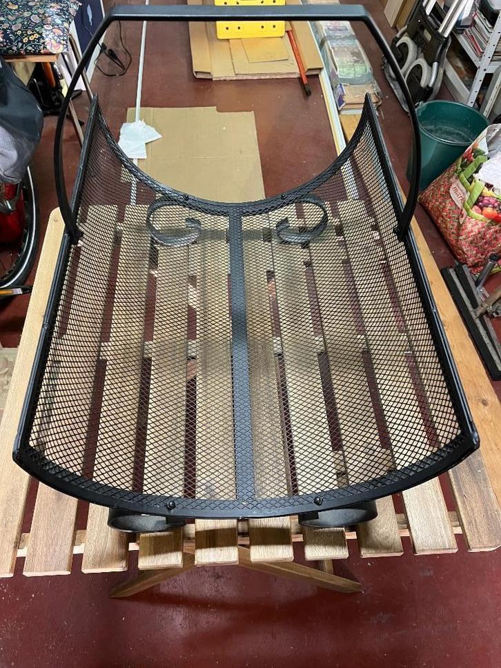 Support de cheminée Woodblock, Maison & Meubles, Cheminées, Comme neuf, Cheminée au bois, Enlèvement