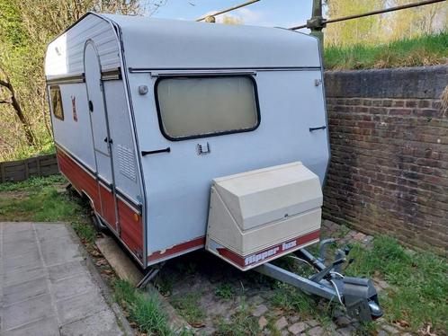 CARAVANE, permis B, CT OK remise à neuf, Caravans en Kamperen, Caravans, Bedrijf, Reservewiel, Ophalen