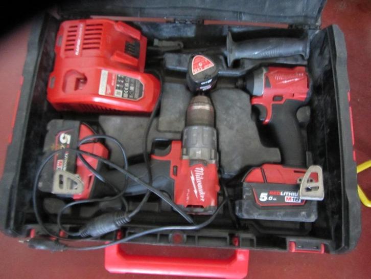 Boor en schroefmachine, Doe-het-zelf en Bouw, Gereedschap | Boormachines, Zo goed als nieuw, Boor- en Schroefmachine, Ophalen