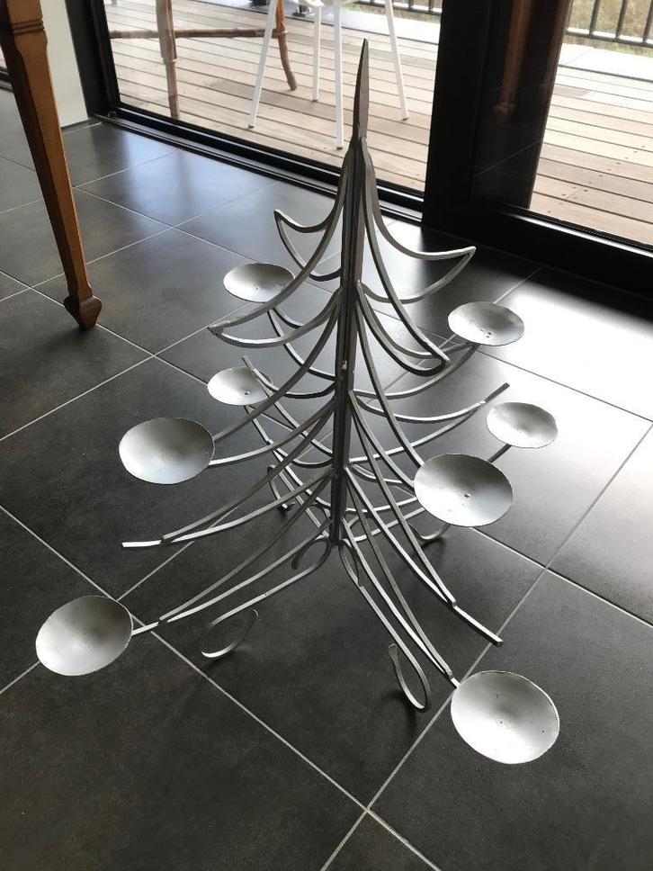 kerstboom (metaal) demonteerbaar, Diversen, Kerst, Zo goed als nieuw, Ophalen of Verzenden