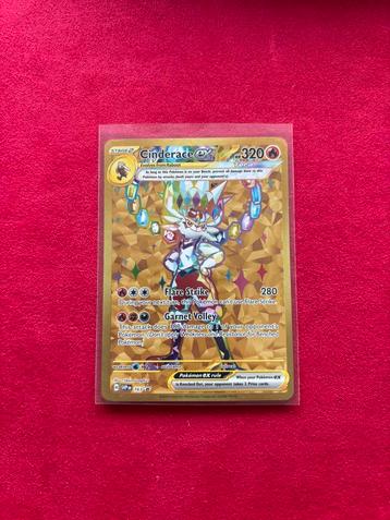 Cinderace EX SVP 163 beschikbaar voor biedingen