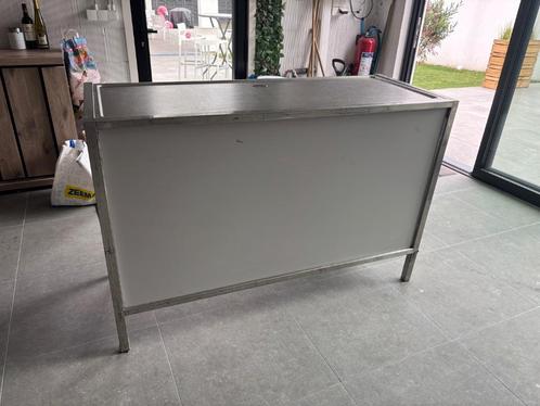 Mobiele toog elementen inox, Huis en Inrichting, Barren, Zo goed als nieuw, Ophalen