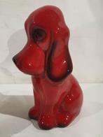 Rood hondje in keramiek,  zeer mooie staat,  keramisch, Antiek en Kunst, Ophalen of Verzenden