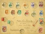 (B) Brief Recommandée 1915 - Pellens en Rode Kruis, Postzegels en Munten, Postzegels | Europa | België, Ophalen of Verzenden, Postfris