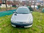 Peugeot 206 break 1.4 benzine 76.000 km, Autos, Peugeot, Argent ou Gris, Achat, Carnet d'entretien, Noir