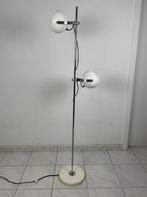 Vintage eye ball vloerlamp wit space age, Antiek en Kunst, Ophalen