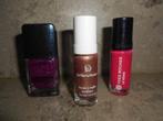 Nieuwe nagellak / 3 flesjes voor 5 €, Handtassen en Accessoires, Uiterlijk | Cosmetica en Make-up, Ophalen of Verzenden, Nieuw