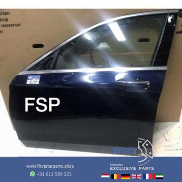 W205 S205 DEUR C Klasse PORTIER LINKSVOOR BLAUW 2014-2020 CO beschikbaar voor biedingen