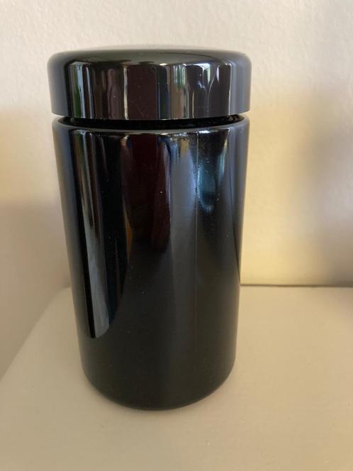 Miron violet glas potten / wide mouth, Huis en Inrichting, Keuken | Potten en Pannen, Nieuw, Pot, Bus of Blik, Glas, Ophalen
