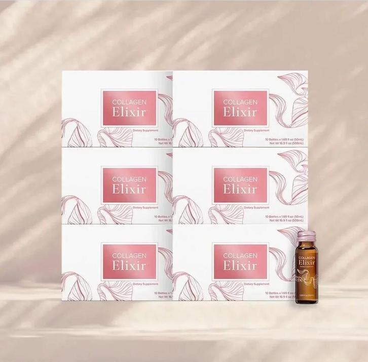 Collageen Elixer – 2 Maandenkuur + 10 GRATIS, Handtassen en Accessoires, Uiterlijk | Gezichtsverzorging, Nieuw, Overige typen