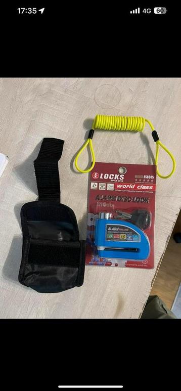 Antidiefstalslot met krachtig alarm van 110DB beschikbaar voor biedingen