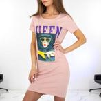 Robe-chemise rose Queen M, Vêtements | Femmes, Neuf, Taille 38/40 (M), Rose, Au-dessus du genou
