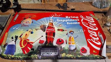 poster coca cola 1m70  op 1m
