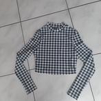Zwart/witte crop trui, Enlèvement ou Envoi, Taille 36 (S), Noir