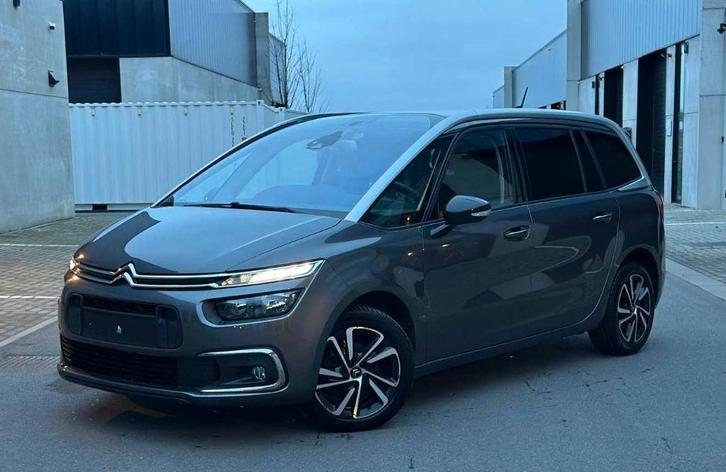 Citroen Grand C4 SpaceTourer 1.2 Shine EAT8 7 zit 67Dkm, Auto's, Citroën, Bedrijf, Te koop, C4, Achteruitrijcamera, Benzine, Euro 6