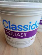 Latex verf Classidur Aquasil, Doe-het-zelf en Bouw, Verf, Beits en Lak, Ophalen, Wit, Nieuw, Verf