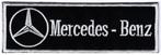 Mercedes Benz stoffen opstrijk patch embleem #4, Verzenden, Nieuw