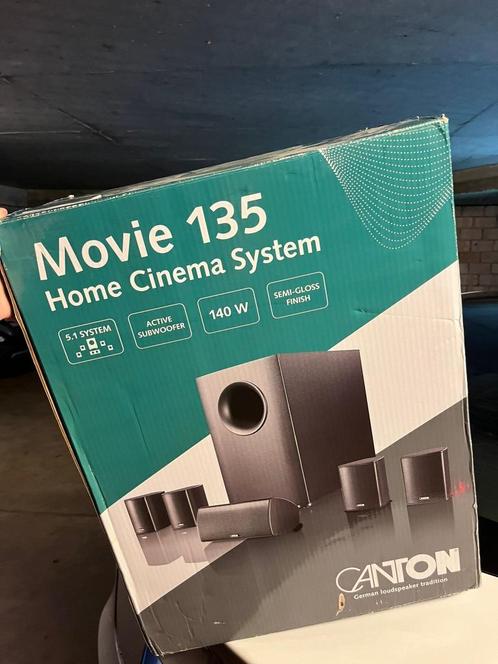 New ! Canton Home Cinema System - Movie 135 5.1 HiFi, Audio, Tv en Foto, Home Cinema-sets, Nieuw, 5.1-systeem, 70 watt of meer