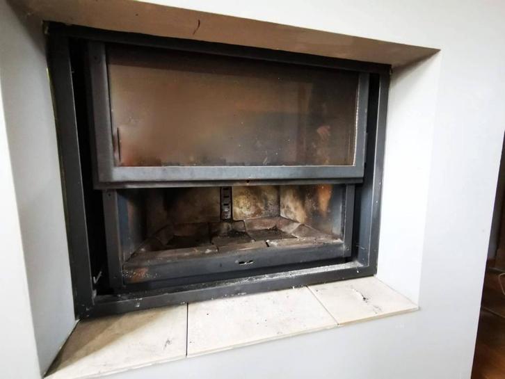 Insert Bois / casette bois, Huis en Inrichting, Haarden, Gebruikt, Ophalen