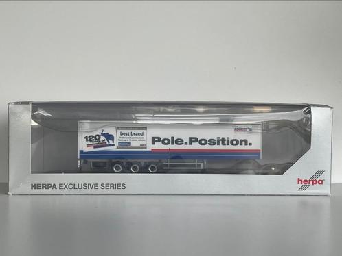 Herpa oplegger SCHMITZ CARGOBULL in PC-box 1/87, Hobby en Vrije tijd, Modelauto's | 1:87, Zo goed als nieuw, Bus of Vrachtwagen