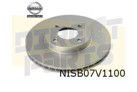 Nissan Note (8/13-5/17) (E12) remschijf achter (per stuk) Or, Auto-onderdelen, Remmen en Aandrijving, Nissan, Nieuw, Verzenden