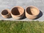 2x bloempot diam 50 cm 1x diam 36cm, Tuin en Terras, Ophalen of Verzenden