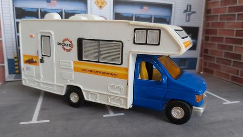 Ford E-350 xl RV dickie word traveller (pullback)Blauw., Hobby en Vrije tijd, Modelauto's | 1:32, Zo goed als nieuw, Ophalen of Verzenden