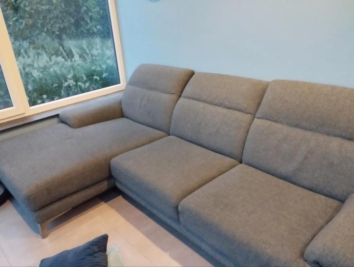 Hoekzetel, Huis en Inrichting, Zetels | Complete zithoeken, Stof, Ophalen