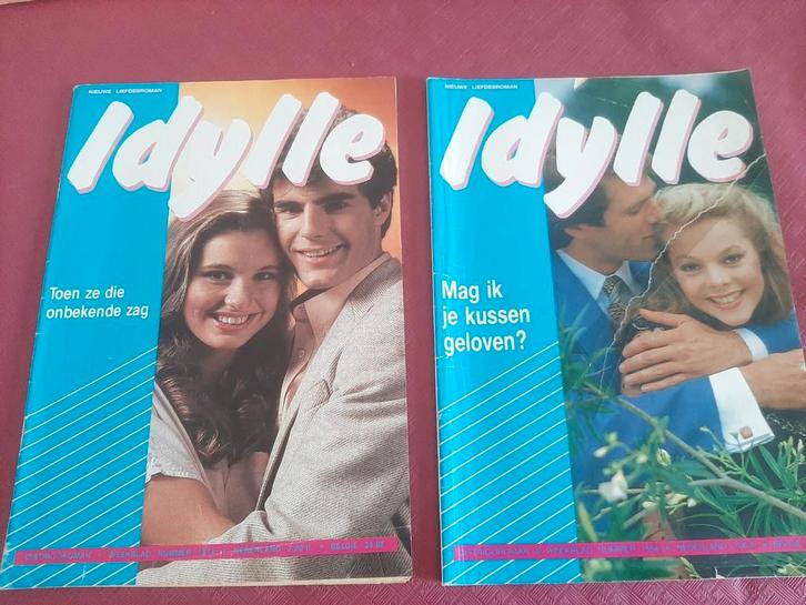 2x Vintage/retro Idylle liefdesromans – jaren ’80, Boeken, Stripverhalen, Gelezen, Ophalen of Verzenden