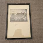 Ets / print - Begijnhof Turnhout, Antiek en Kunst, Ophalen of Verzenden
