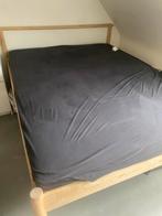 Ikea bed 200 x 160, Huis en Inrichting, Slaapkamer | Bedden, Ophalen, Bruin, Tweepersoons, Zo goed als nieuw