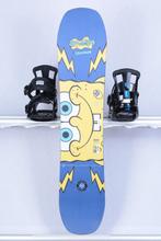 110 kinder snowboard SALOMON SPONGEBOB EL CAPITAN, Verzenden, Gebruikt, Board