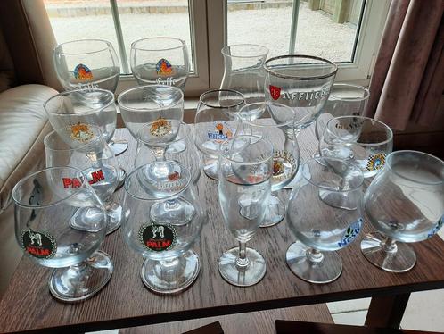 Verre à bière différentes marques, Collections, Marques de bière, Comme neuf, Verre ou Verres, Autres marques, Enlèvement ou Envoi