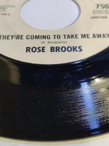 Rose BROOKS - They're coming to take me away  / I'm moaning beschikbaar voor biedingen