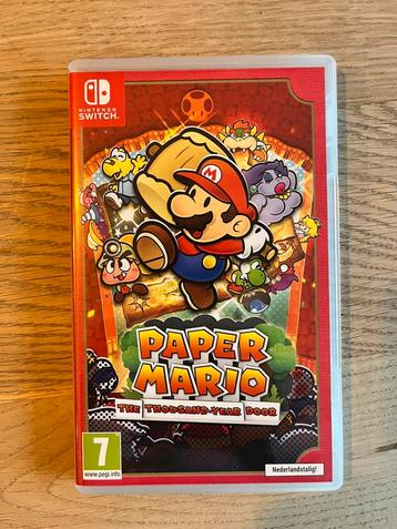 Switch Mario Paper - Smurfen Vileaf - Fifa 22, Games en Spelcomputers, Ophalen, Zo goed als nieuw