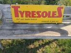 Email bord TYRESSOLES 1952, Verzamelen, Ophalen, Gebruikt, Reclamebord