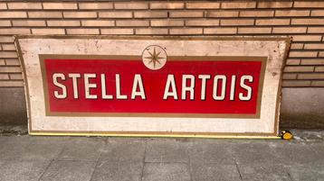 Stella Artois plaat metaal beschikbaar voor biedingen
