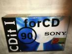 Cassettes / 2 pack Sony CD It I 90, Cd's en Dvd's, Cassettebandjes, 2 t/m 25 bandjes, Overige genres, Ophalen of Verzenden, Onbespeeld