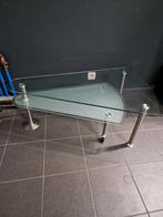 Glazen salontafel te koop, Huis en Inrichting, Ophalen, Zo goed als nieuw